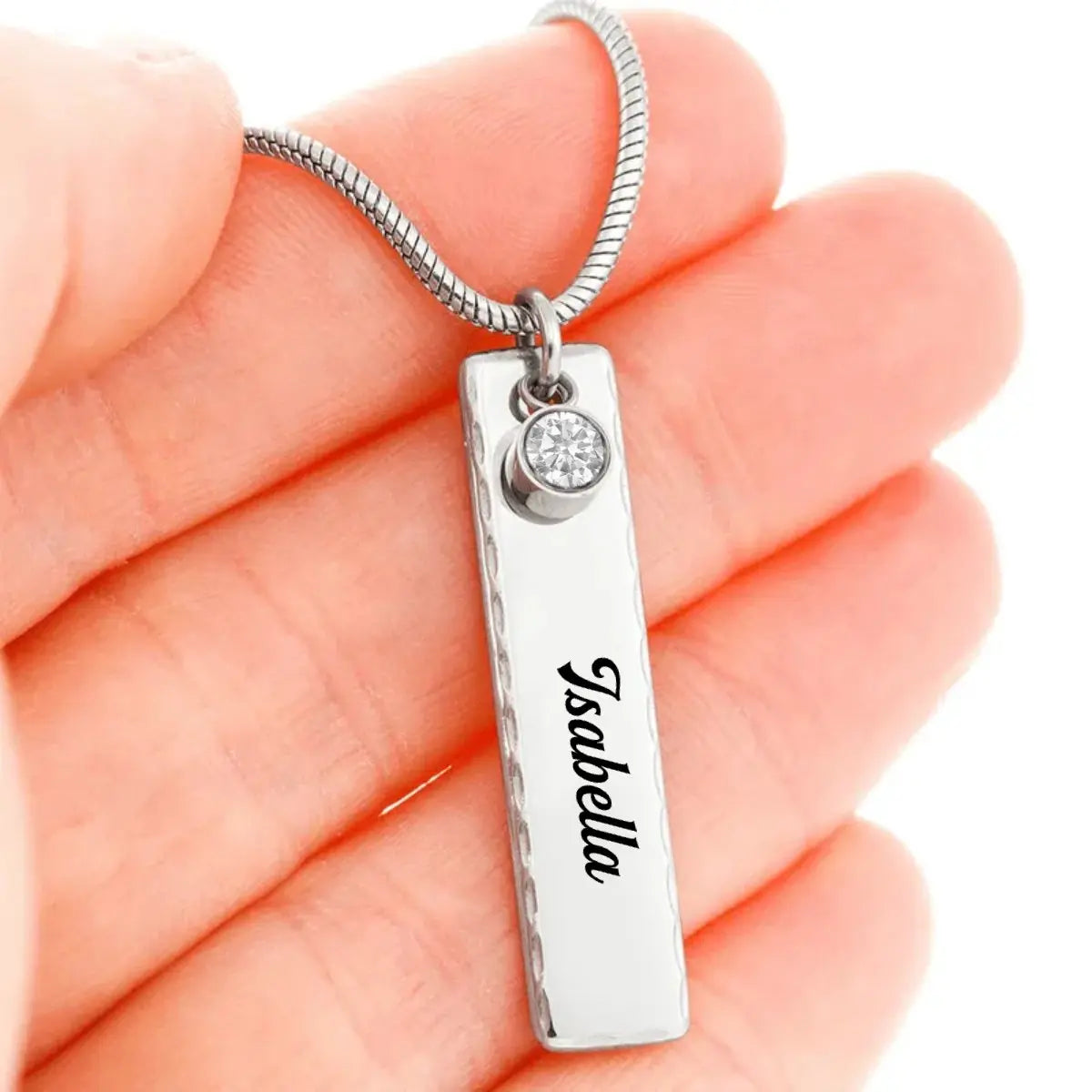 Couple - Loss of Husband Gift for Wife - Personalized Necklace (TL) Necklace The Next Custom Gift