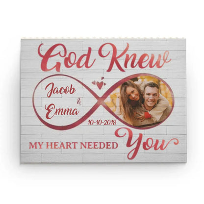 Couple - My Heart Needed You - Personalized Building Brick Blocks Brick Blocks The Next Custom Gift