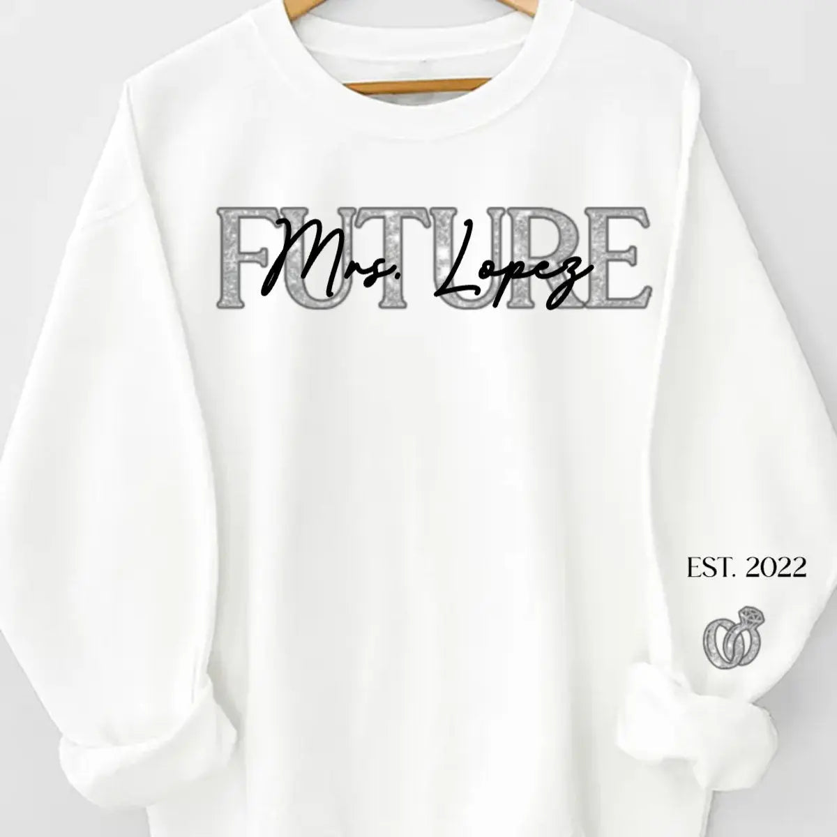 Couple - The Love Of My Life My Wifey - Personalized Sweater (LH) Sweater The Next Custom Gift