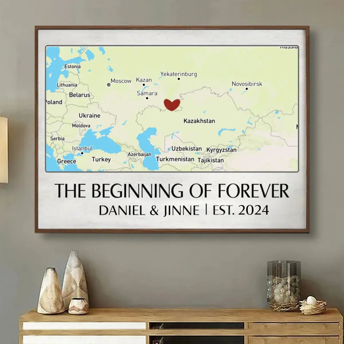 Couple - Where It All Began - Personalized Poster Poster The Next Custom Gift