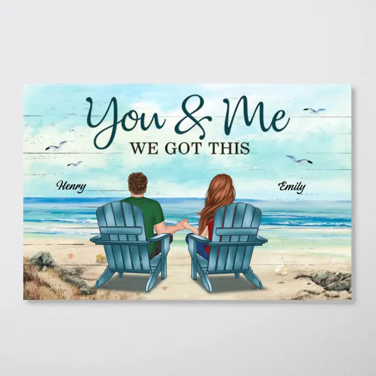 Couple - You & Me We Got It - Personalized Poster Poster The Next Custom Gift