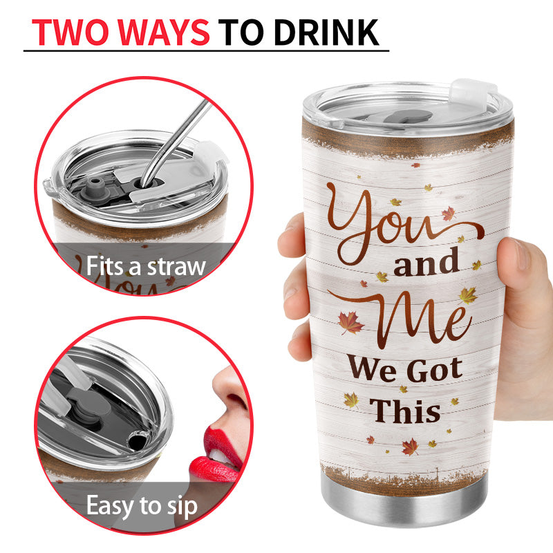 Cowboy Couple We Got This Custom Tumbler, Personalized Horse Couple Tumbler, Couple Gift