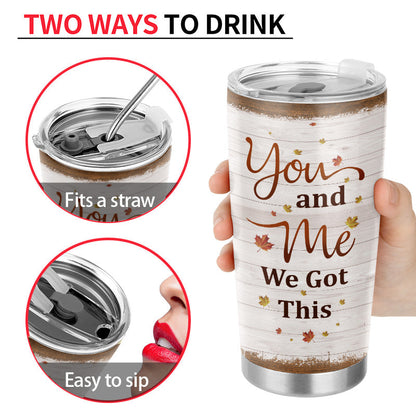 Cowboy Couple We Got This Custom Tumbler, Personalized Horse Couple Tumbler, Couple Gift