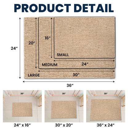 Crazy Dog Lady And Her Dogs - Personalized Doormat