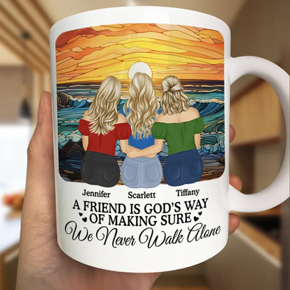 It Takes A Long Time To Grow An Old Friend - Personalized Mug