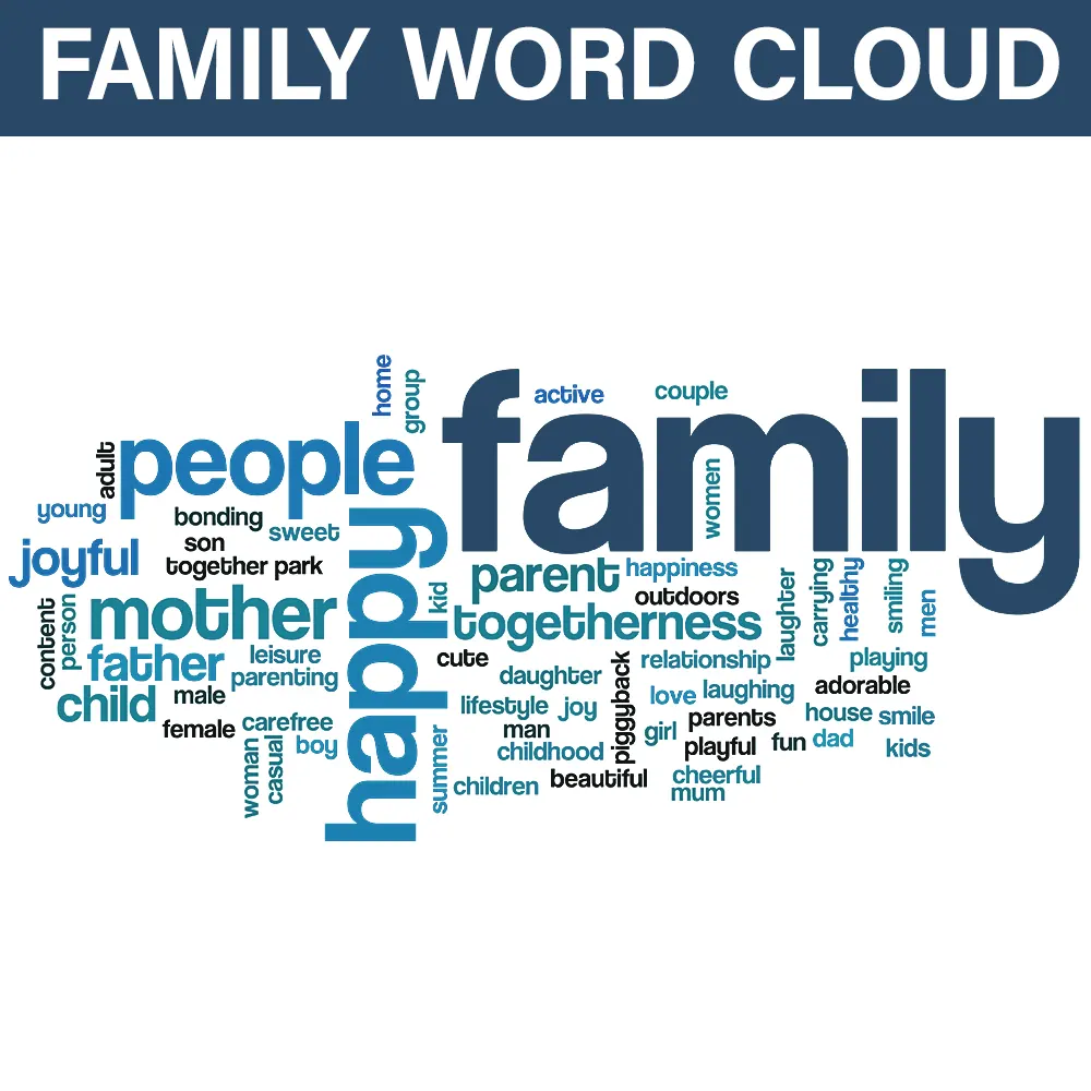 Crossword Scrabble Family Name - Personalized Poster