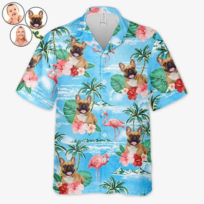 Custom Photo I'm Ready To Go To The Beach - Dog & Cat Personalized Custom Unisex Tropical Hawaiian Aloha Shirt Shirts & Tops The Next Custom Gift