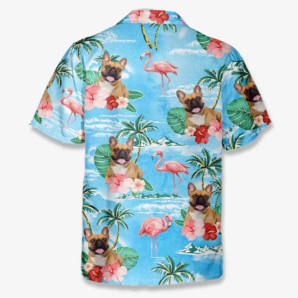 Custom Photo I'm Ready To Go To The Beach - Dog & Cat Personalized Custom Unisex Tropical Hawaiian Aloha Shirt Shirts & Tops The Next Custom Gift