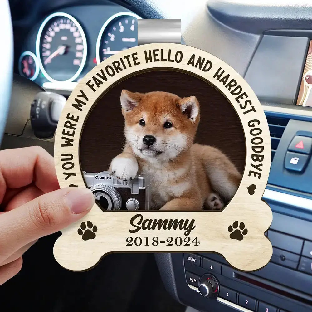 Custom Photo Memorial You Would Have Lived Forever - Personalized Custom Shaped Car Visor Clip Car Visor Clip The Next Custom Gift