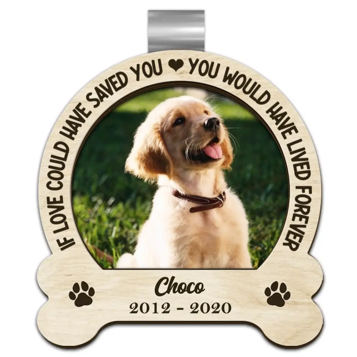 Custom Photo Memorial You Would Have Lived Forever - Personalized Custom Shaped Car Visor Clip Car Visor Clip The Next Custom Gift