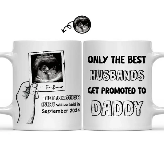 Custom Photo Only The Best Husbands - Personalized Mug Mug The Next Custom Gift