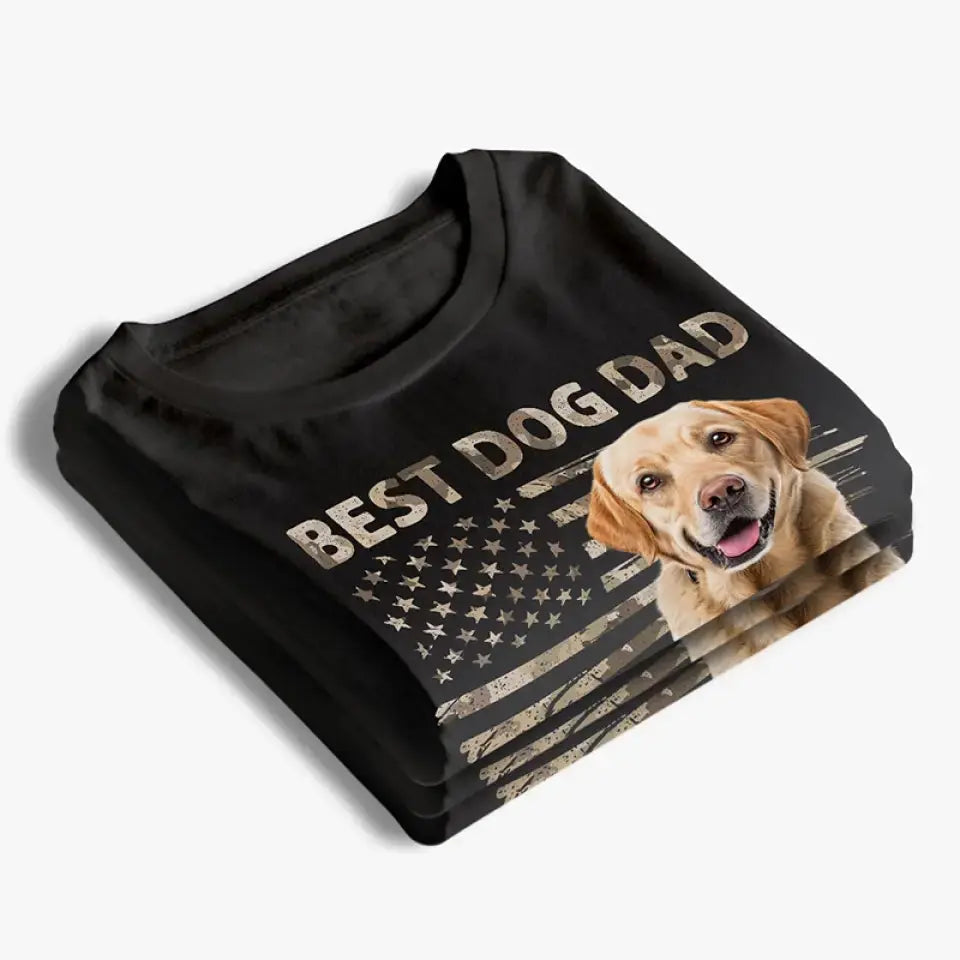 Custom Photo Ultimate Dog Dad - Pet Personalized Custom Unisex T-shirt, Hoodie, Sweatshirt - Father's Day, Gift For Pet Owners, Pet Lovers Shirts & Tops The Next Custom Gift