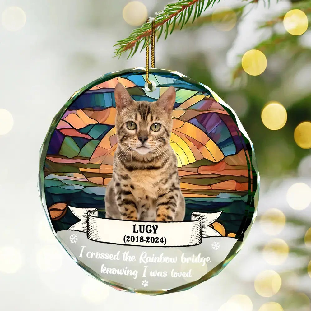 Custom Photo You Were My Favorite Hello And Hardest Goodbye - Personalized Circle Glass Ornament Ornament The Next Custom Gift