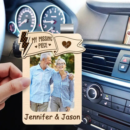 Custom Photo You & Me We Got This - Personalized Custom Shaped Car Visor Clip Car Visor Clip The Next Custom Gift