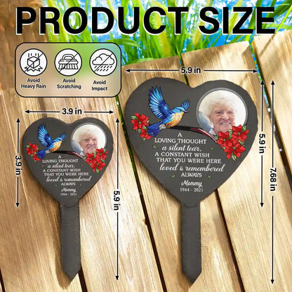 Đài tưởng niệm - Bạn được yêu thương không thể diễn tả bằng lời - Đá tưởng niệm được cá nhân hóa(TL)