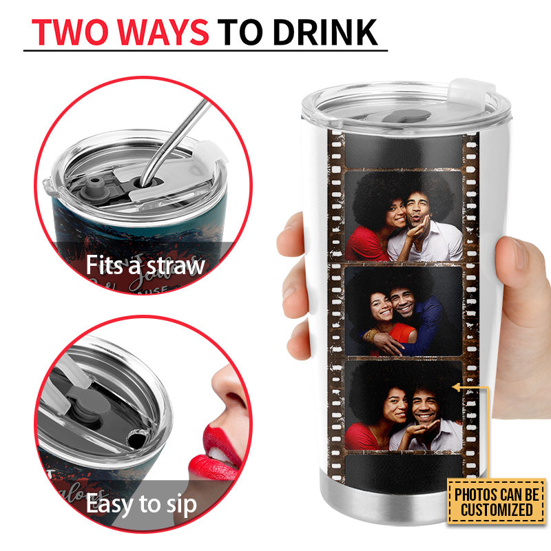 Custom Photo Couple This Is Us, Couple Gift, Custom Tumbler