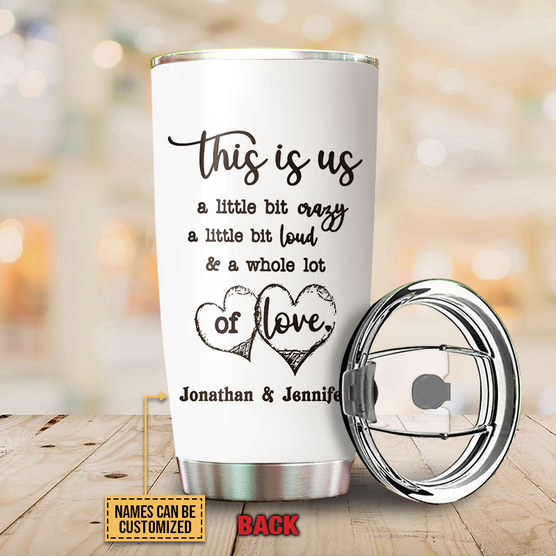 Custom Photo Couple This Is Us, Couple Gift, Custom Tumbler