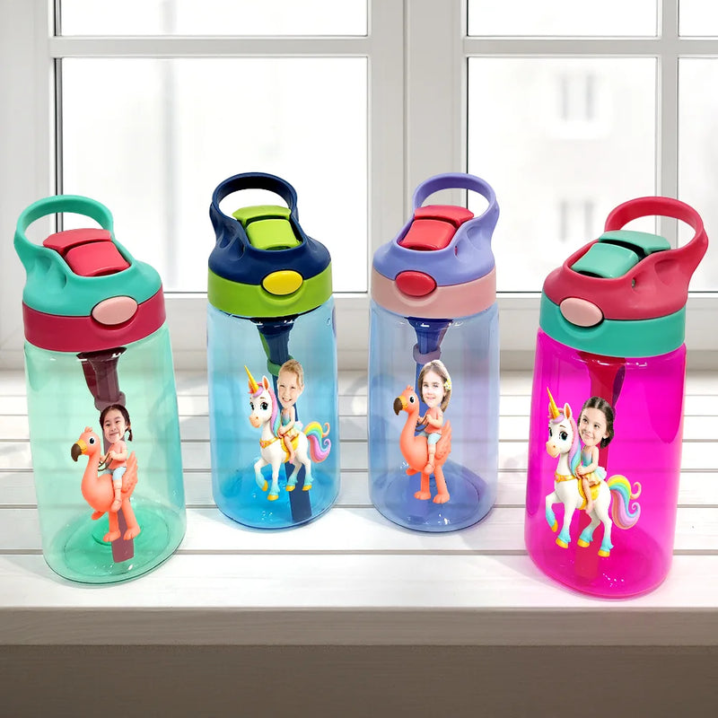 Kid - Công Việc Trong Mơ Tôi Là Loại Thông Minh Dũng Cảm Tự Tin - Bình Nước Cá Tính Cho Trẻ Em (HL) 