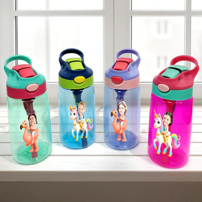 Kid - Công Việc Trong Mơ Tôi Là Loại Thông Minh Dũng Cảm Tự Tin - Bình Nước Cá Tính Cho Trẻ Em (HL) 