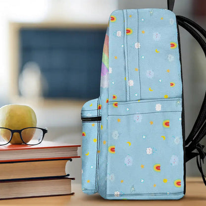 Custom Photo I Am Affirmations - Personalized Canvas Backpack