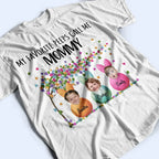 Custom Photo My Favorite Peeps Call Me Grandma - Personalized T Shirt