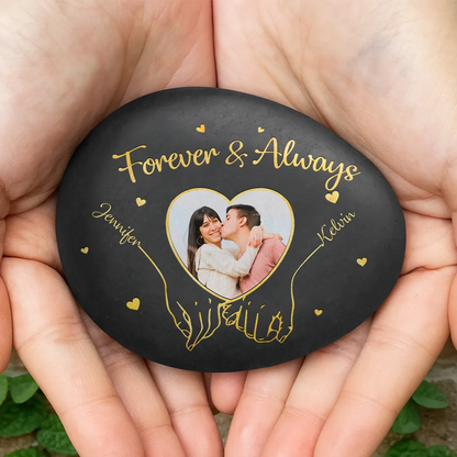 Custom Photo You & Me We Got This - Personalized Printed Rock