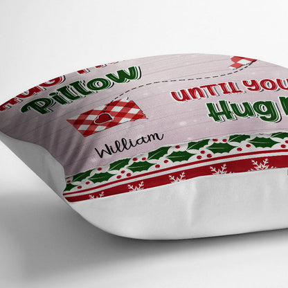 Hug This Pillow - Long Distance Relationship Gift - Personalized Custom Pillow