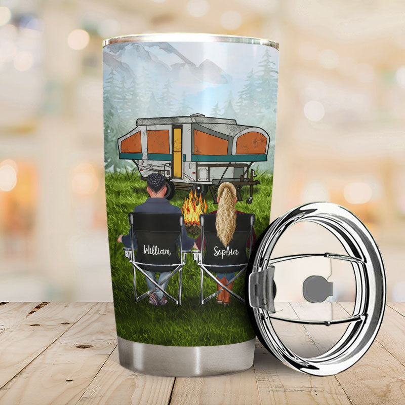 Making Memories Camping - Personalized Custom Tumbler