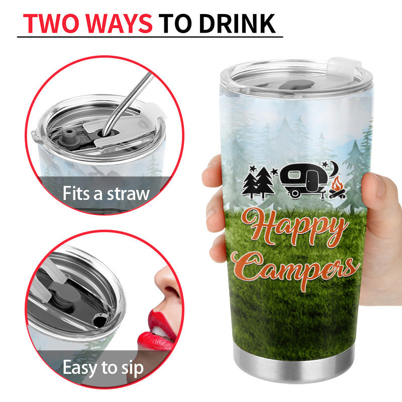 Making Memories Camping - Personalized Custom Tumbler