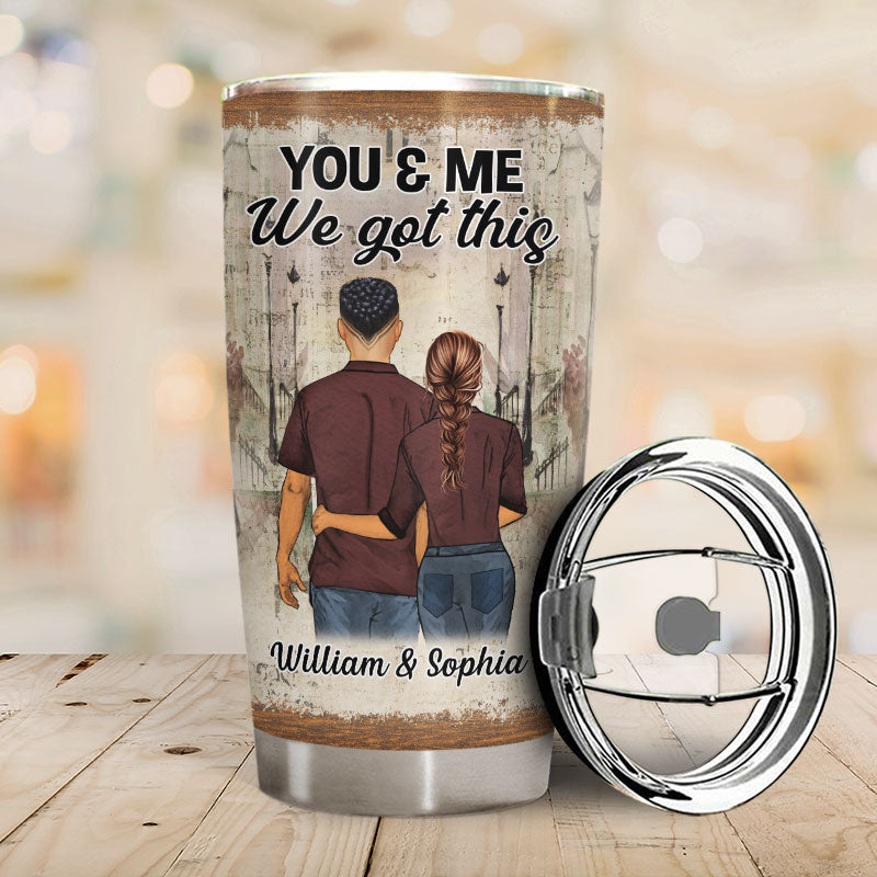 I Wish I Could Turn Back - Gift For Couple - Personalized Custom Tumbler