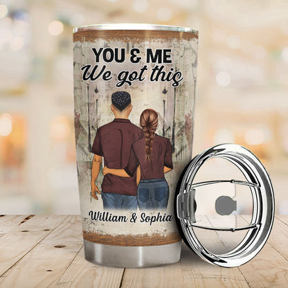 I Wish I Could Turn Back - Gift For Couple - Personalized Custom Tumbler