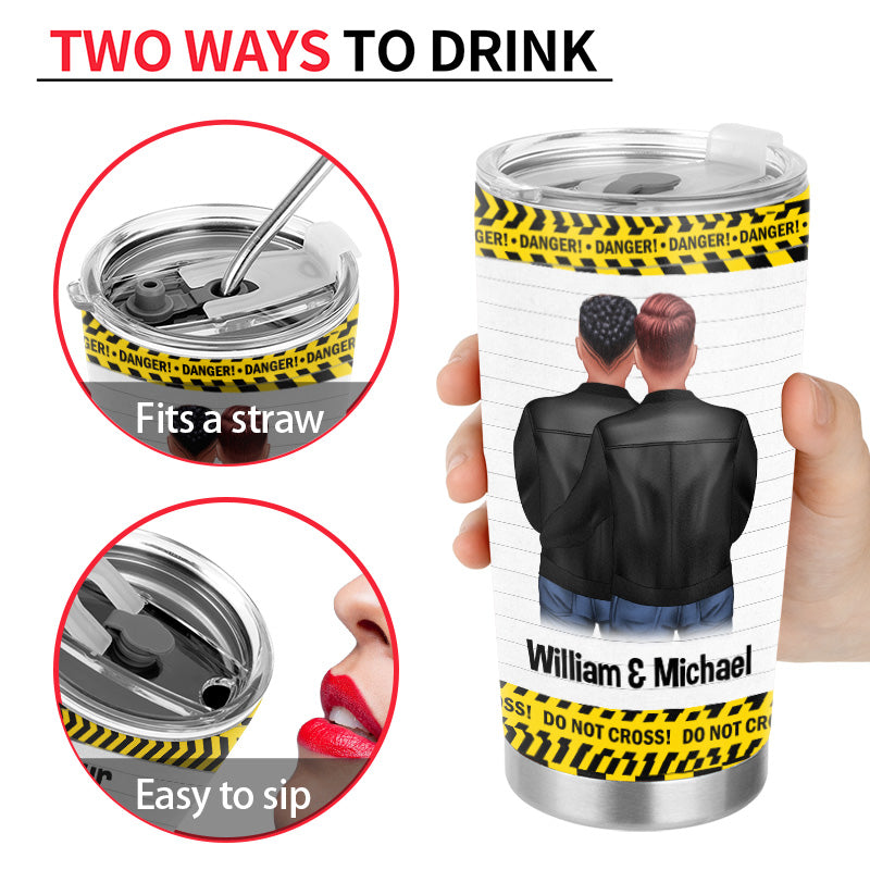 Written Notice - Gift For Couples - Personalized Custom Tumbler