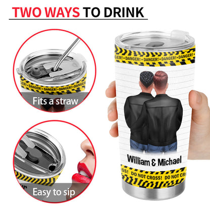 Written Notice - Gift For Couples - Personalized Custom Tumbler