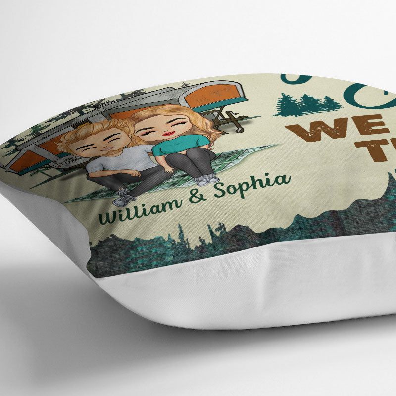 Making Memories Camping - Personalized Custom Pillow