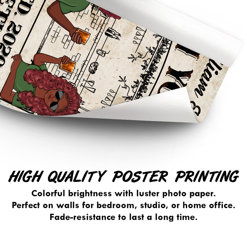 No Returns Or Refunds - Gift For Couples - Personalized Custom Poster