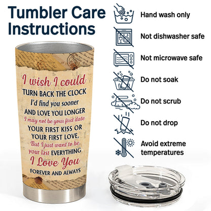 Custom Photo Couple I Love You The Most - Gift For Family Married Couples - Personalized Custom Tumbler