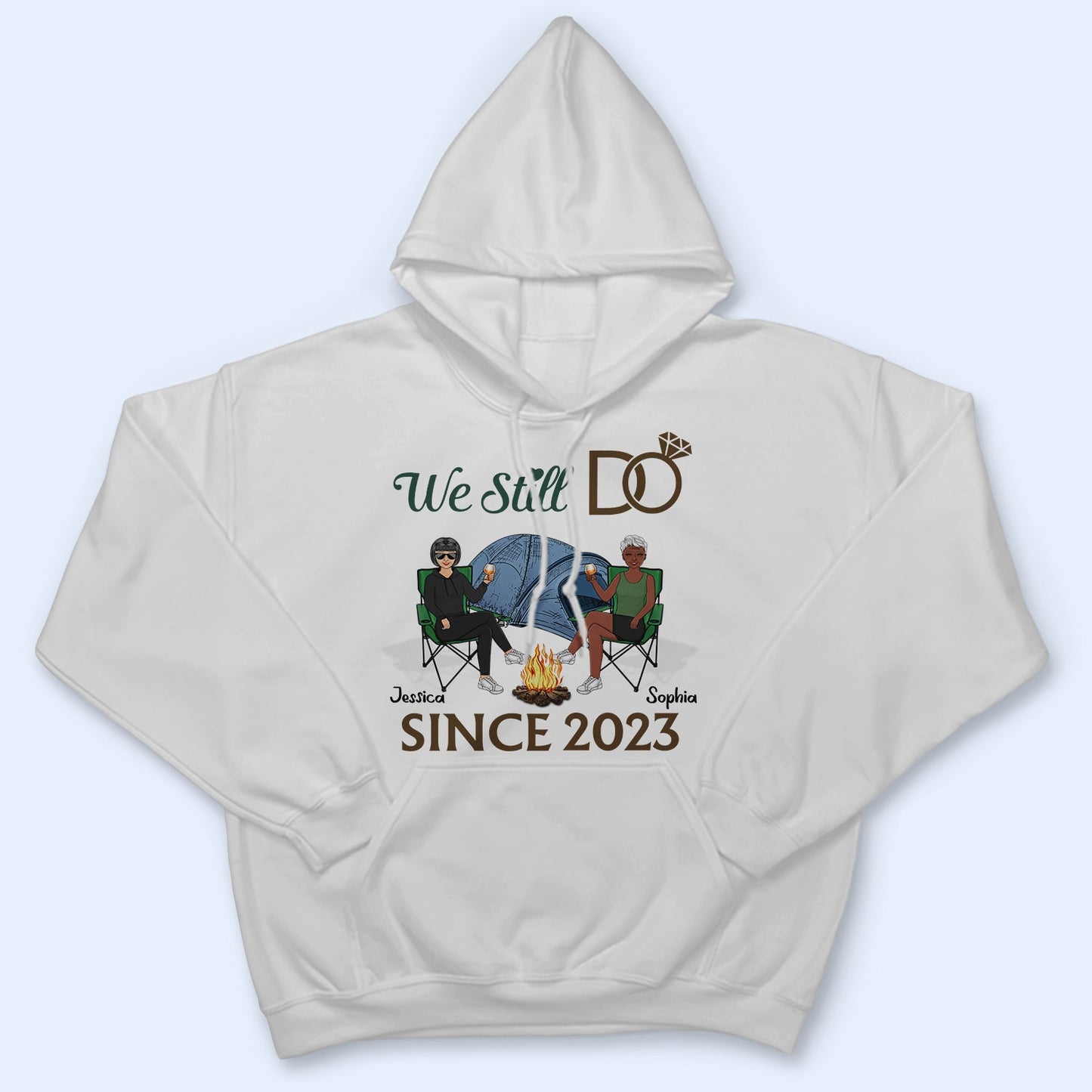 We Still Do Camping - Gift For Couple - Personalized Custom T Shirt