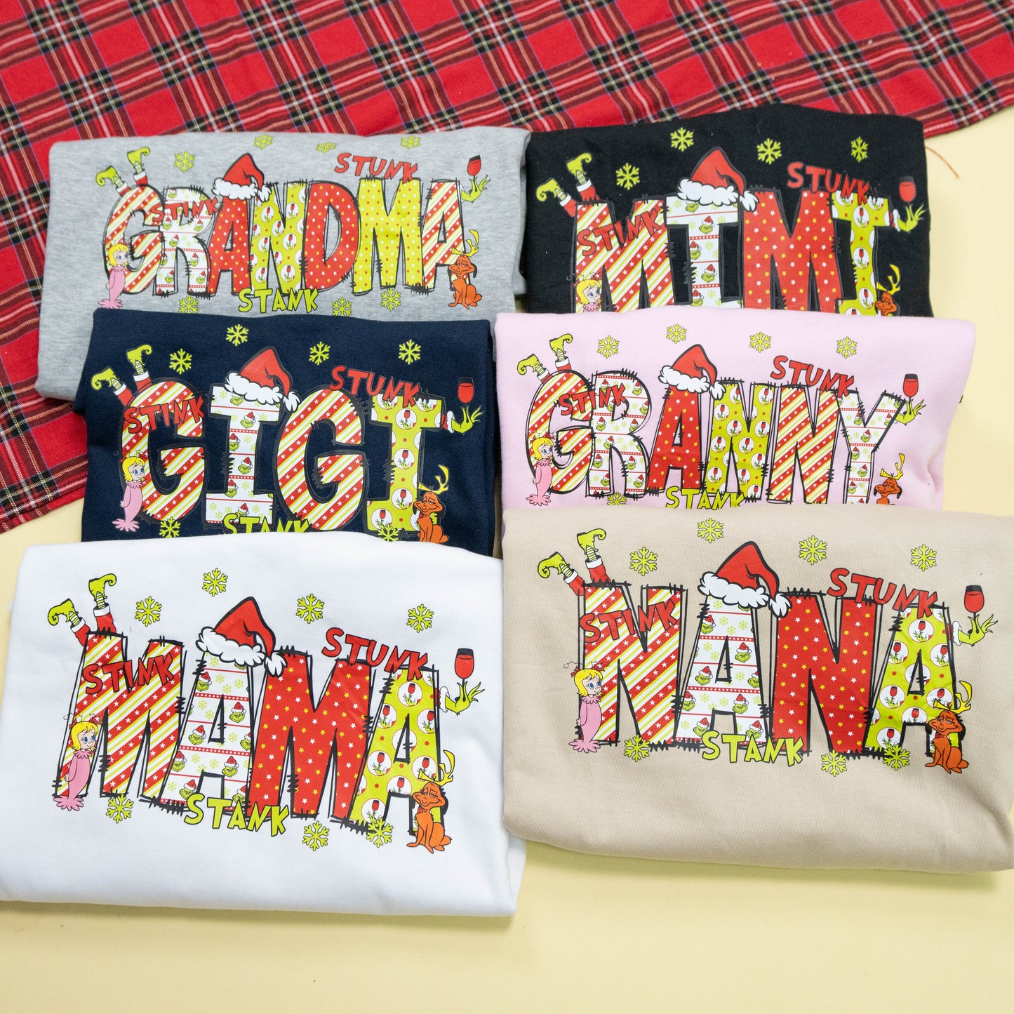 Personalized Nickname Mama, Mom And Kids Names Christmas 2024