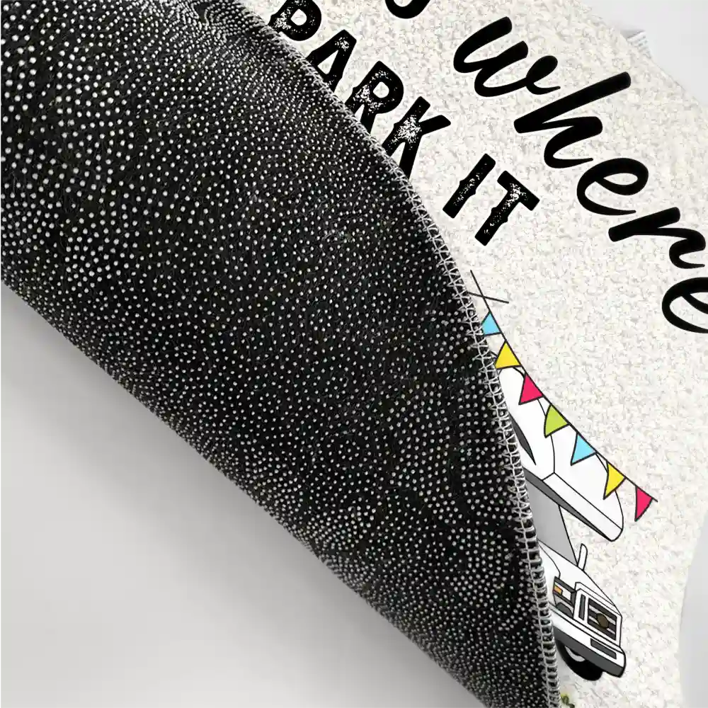 You And Me Home Is Where Camping With Pet - Personalized Doormat