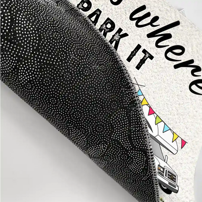 You And Me Home Is Where Camping With Pet - Personalized Doormat