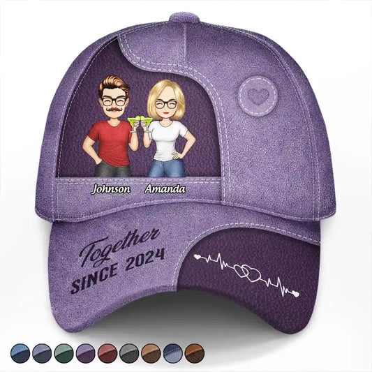 Together Since Couples - Personalized Classic Cap