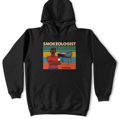 Smokeologist BBQ Grilling - Personalized T Shirt