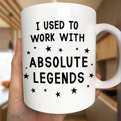 Custom Photo I Used To Work With Absolute Legends - Personalized Mug