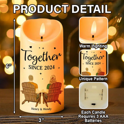 You & Me We Got This - Personalized Flameless LED Candle