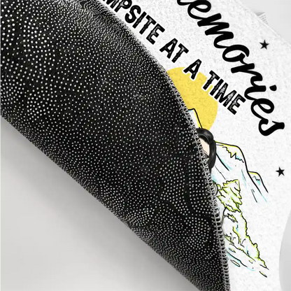 Making Memories One Campsite At A Time Camping Family - Personalized Doormat