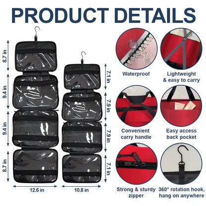 All My Airplane Travel Crap - Personalized Toiletry Bag