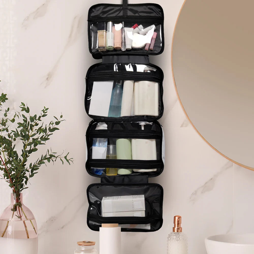 Just A Girl Who Loves Traveling - Personalized Toiletry Bag