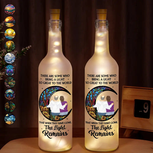 The Light Remains - Personalized Bottle Light