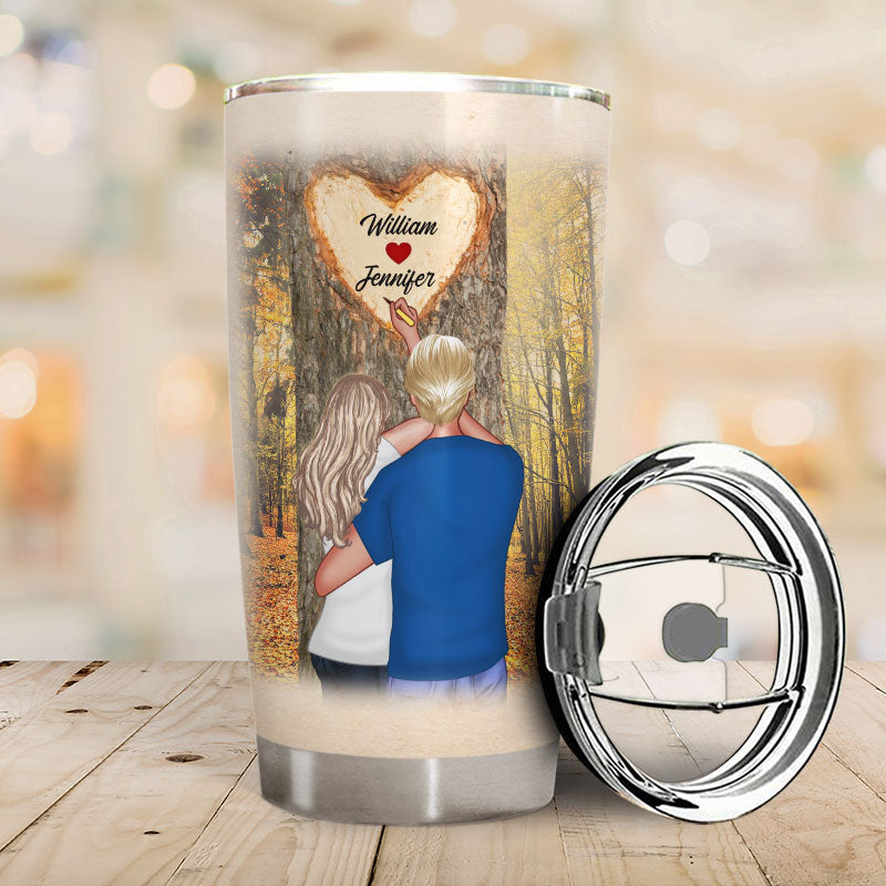 Ours Is My Favorite - Couple Gift - Personalized Custom Tumbler