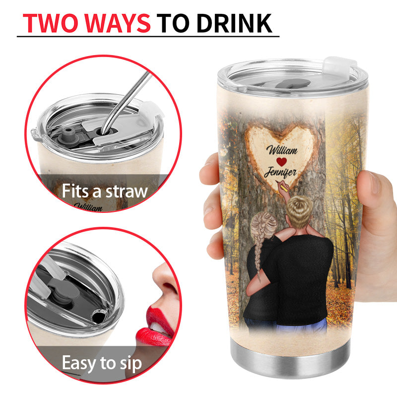 Ours Is My Favorite - Couple Gift - Personalized Custom Tumbler